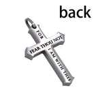 Crown of Thorns Cross 24” Necklace