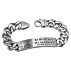 Silver Neo Bible Verse Bracelet