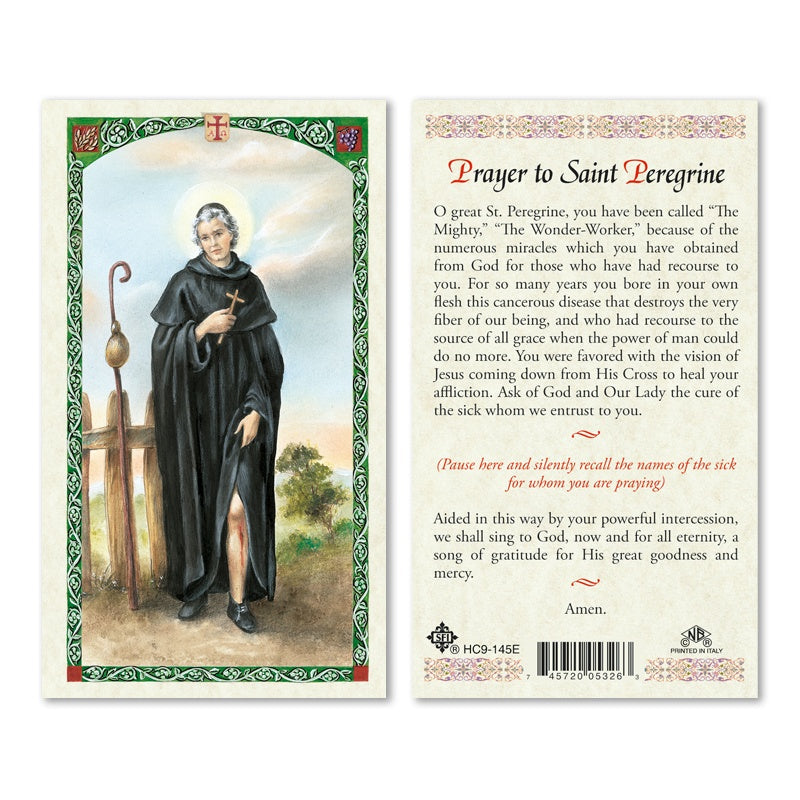 Laminated Saint Prayer Card