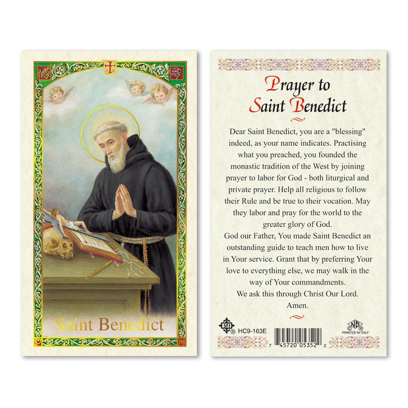 Laminated Saint Prayer Card
