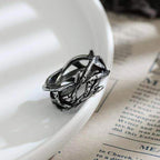 Stainless Steel Crown of Thorns Ring