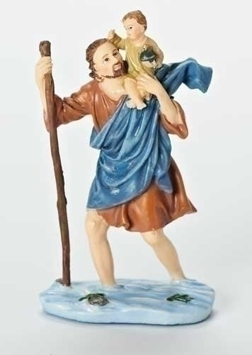 St Christopher Dashboard Statue