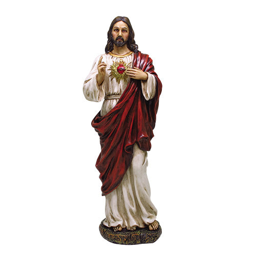 11.25" Sacred Heart of Jesus Statue