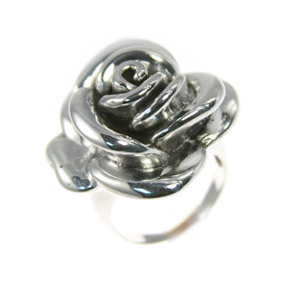 Sterling Silver Rose Ring