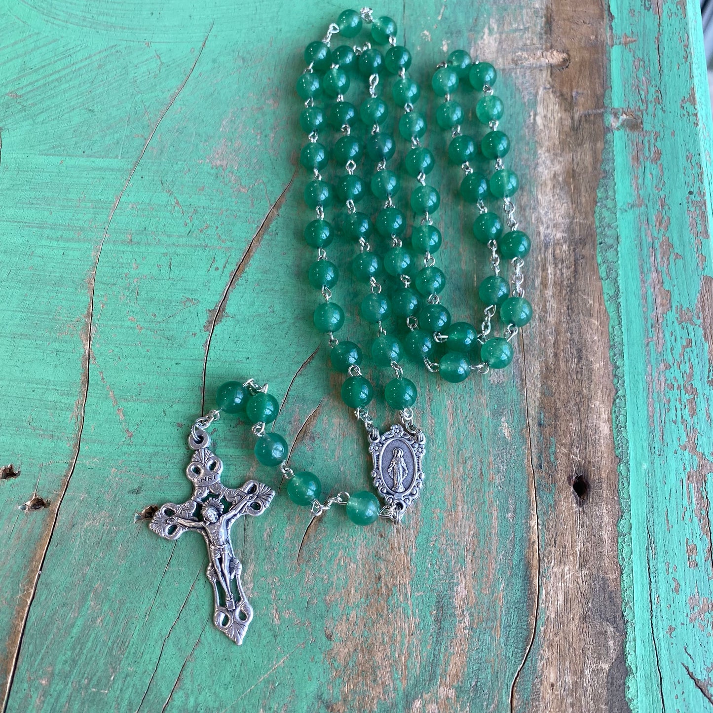 Natural Stone Rosary