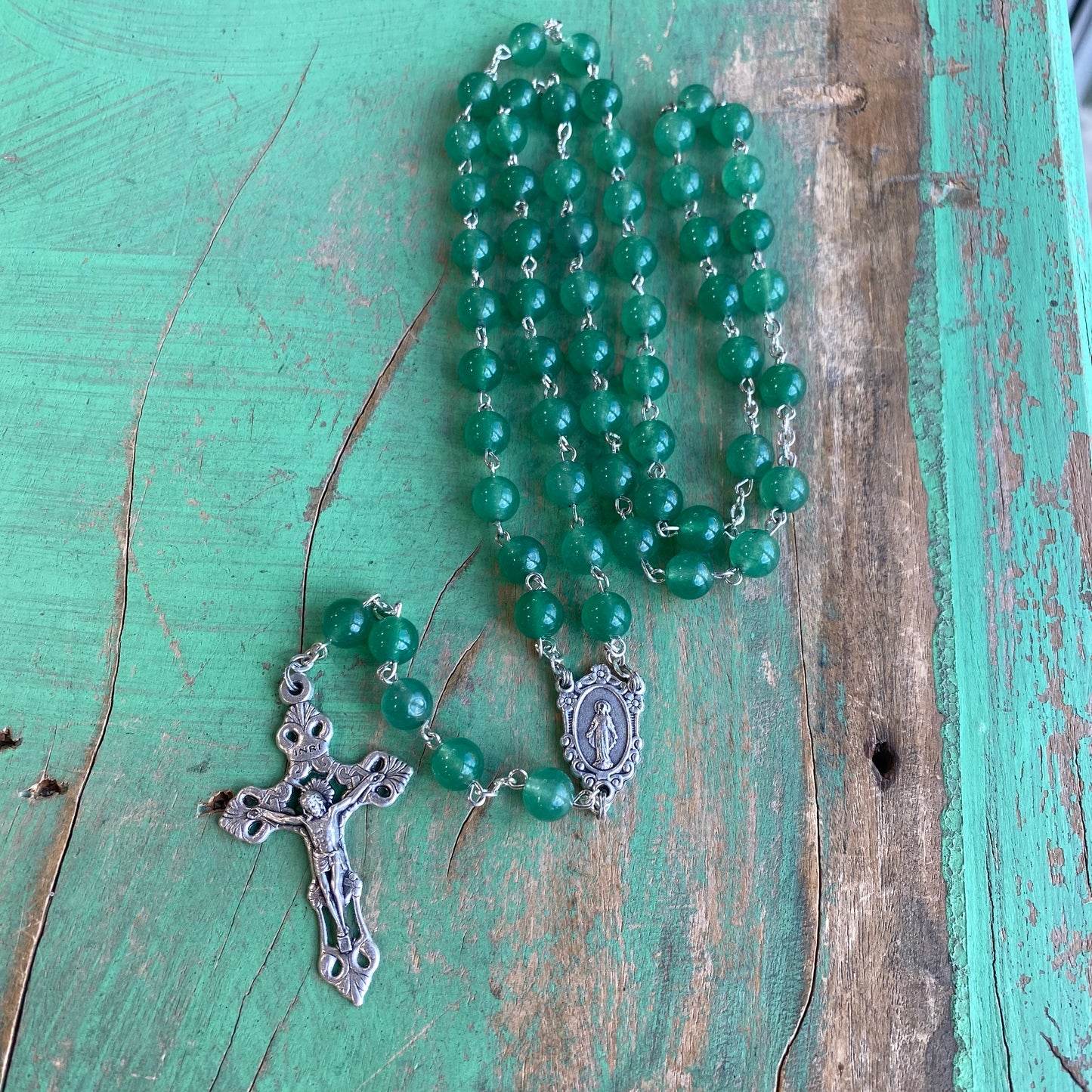 Natural Stone Rosary