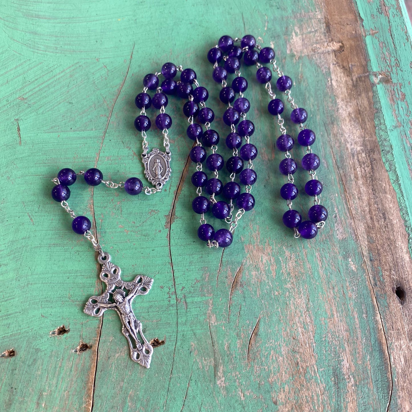 Natural Stone Rosary