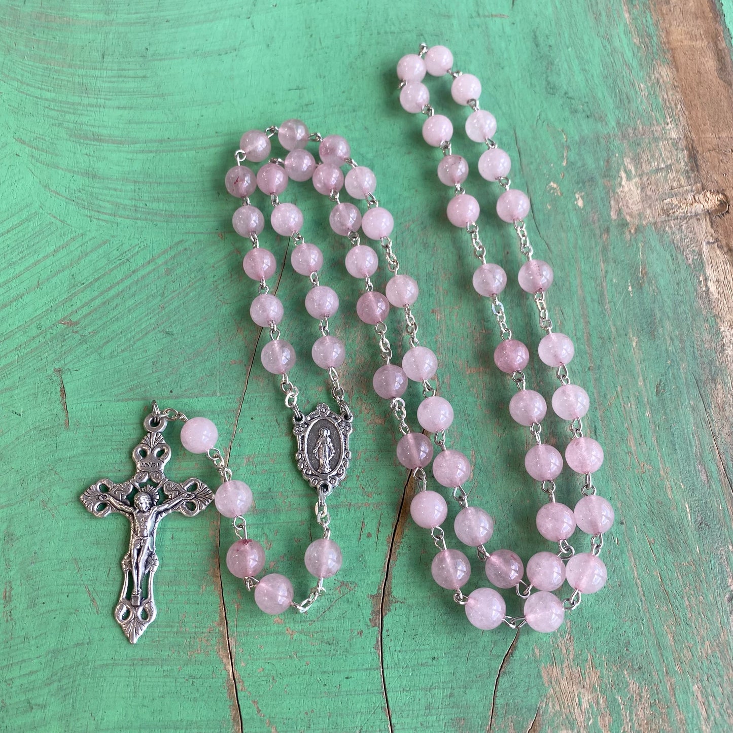 Natural Stone Rosary