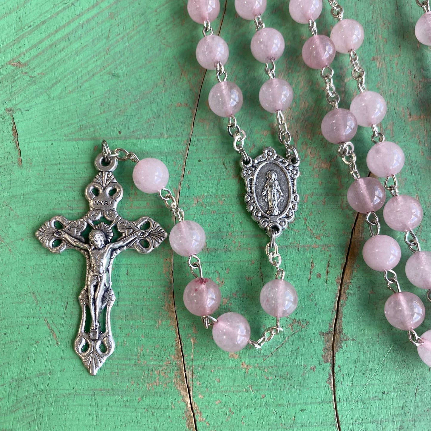 Natural Stone Rosary