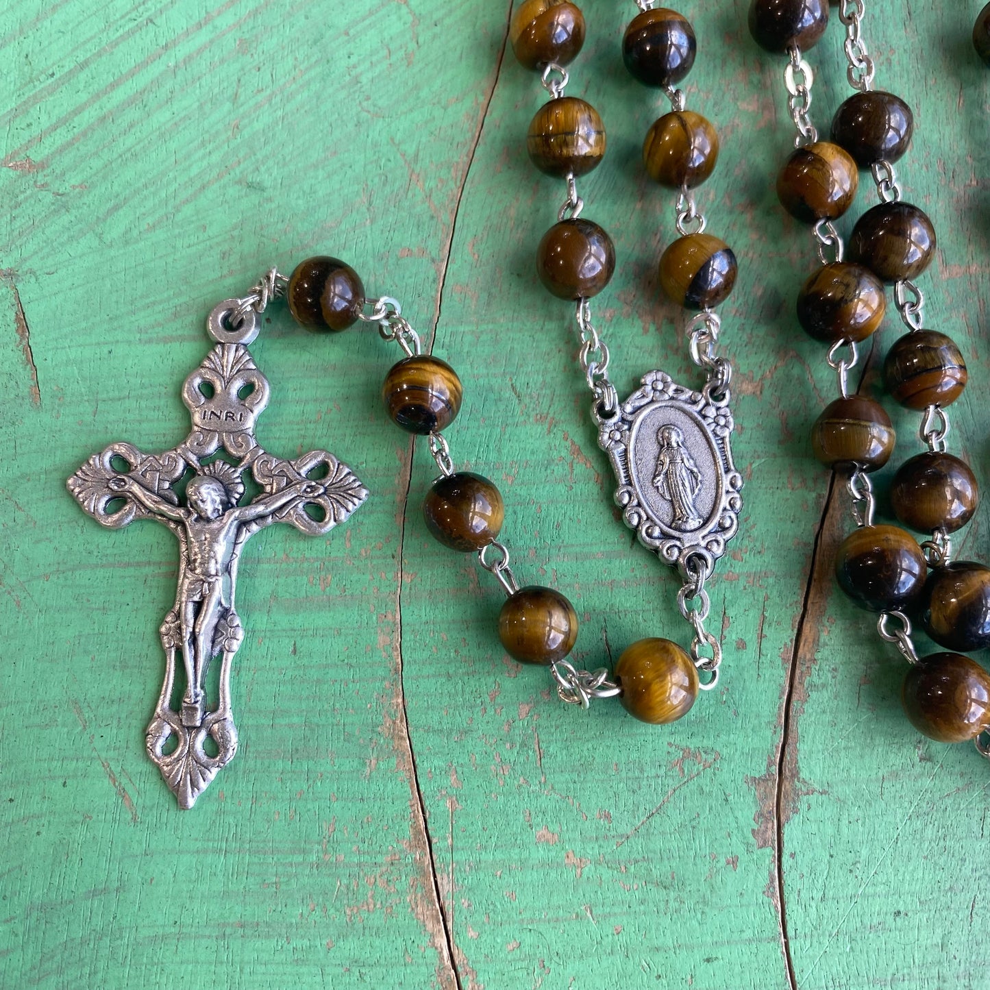 Natural Stone Rosary