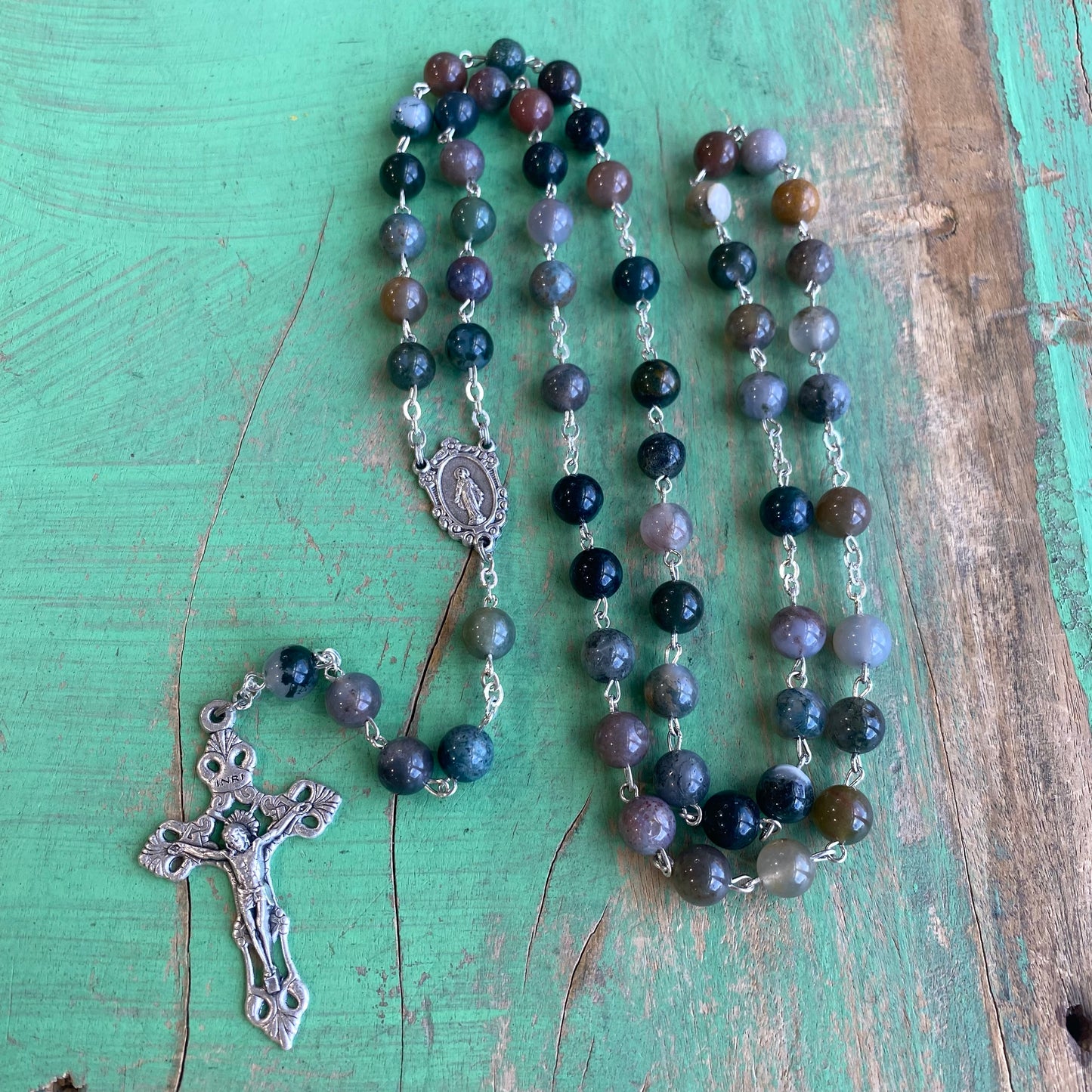 Natural Stone Rosary