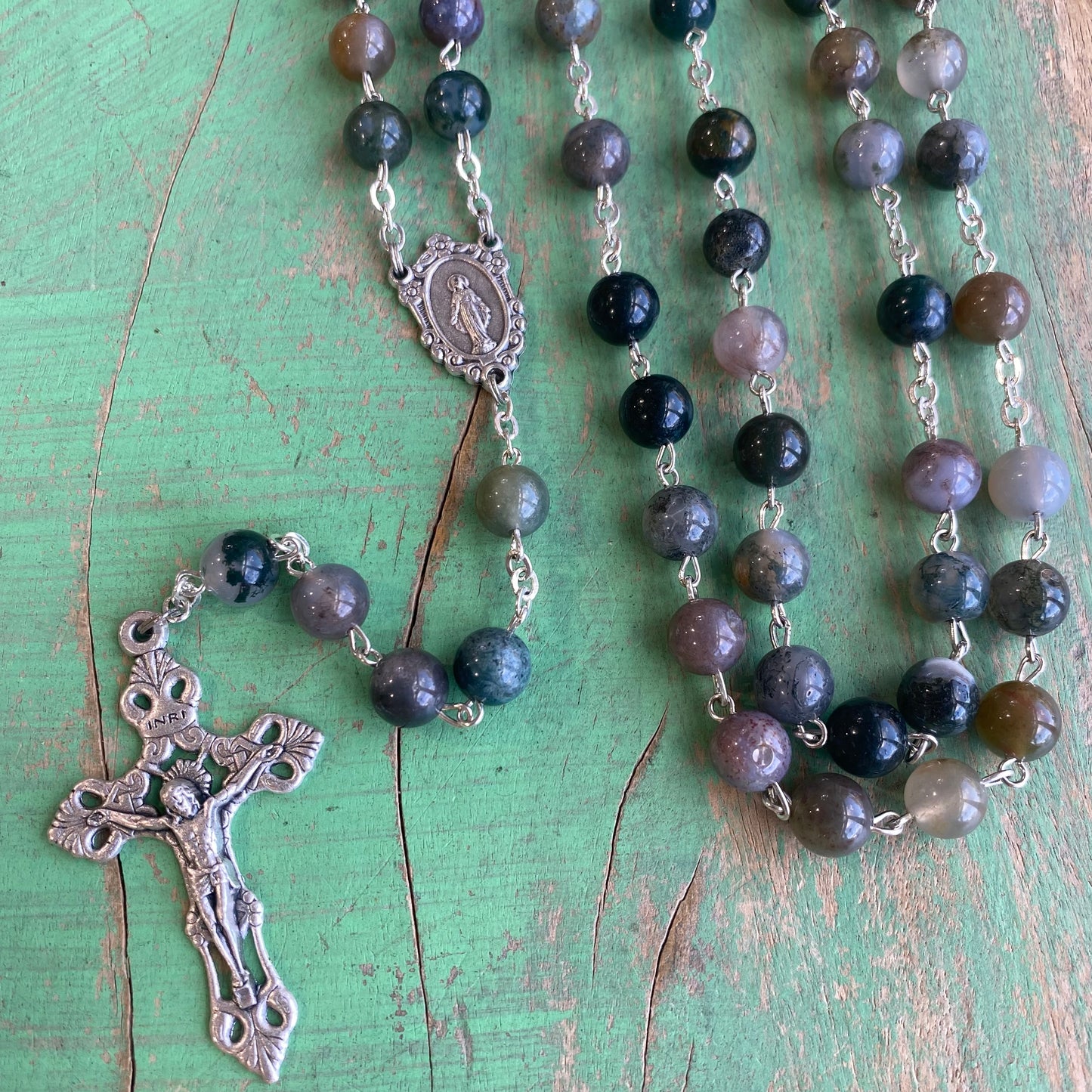 Natural Stone Rosary