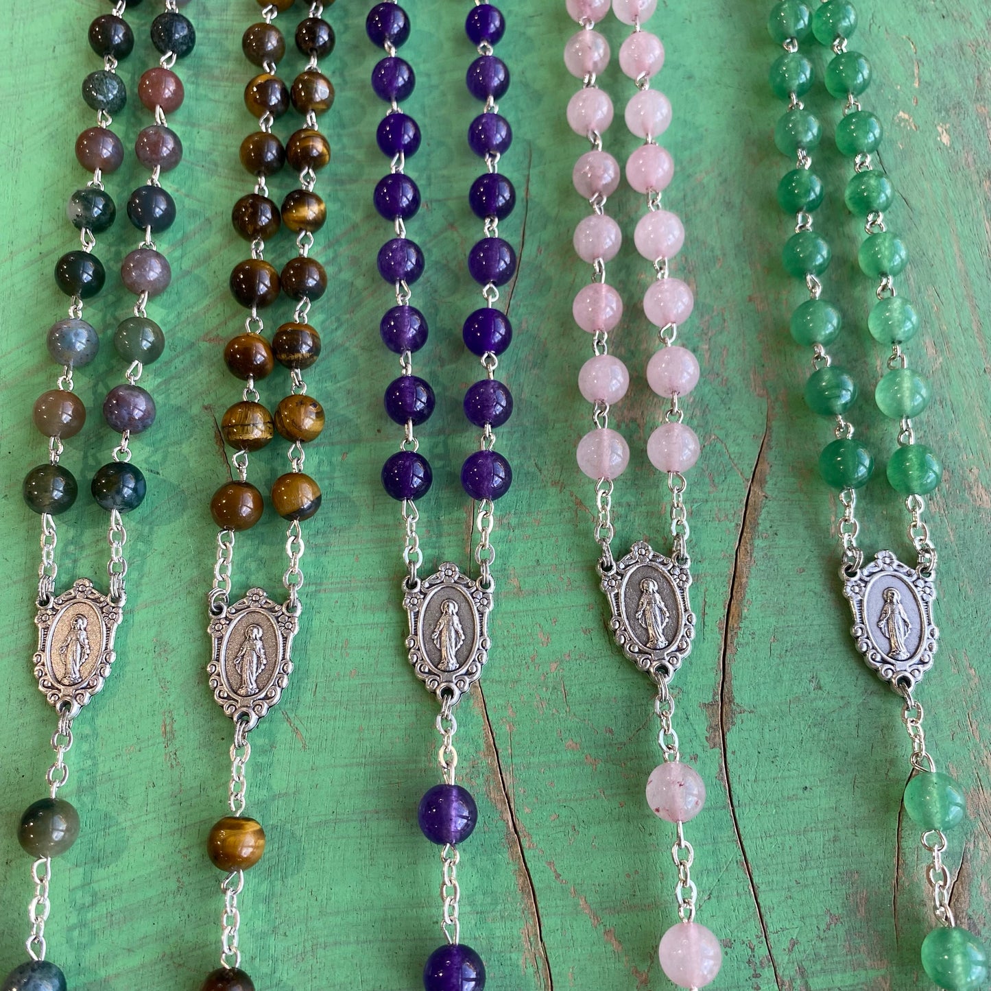 Natural Stone Rosary