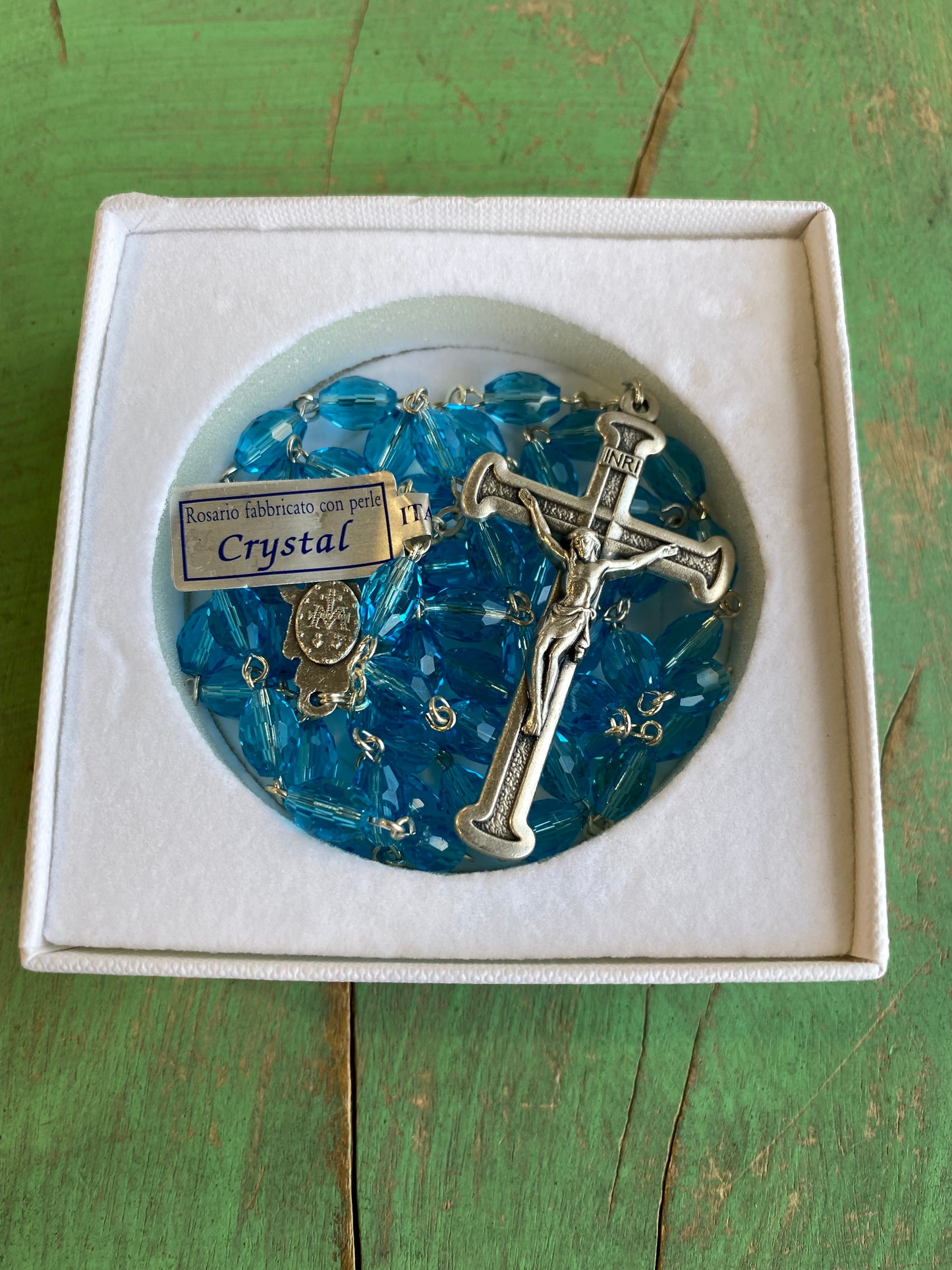 Boxed Crystal Rosaries