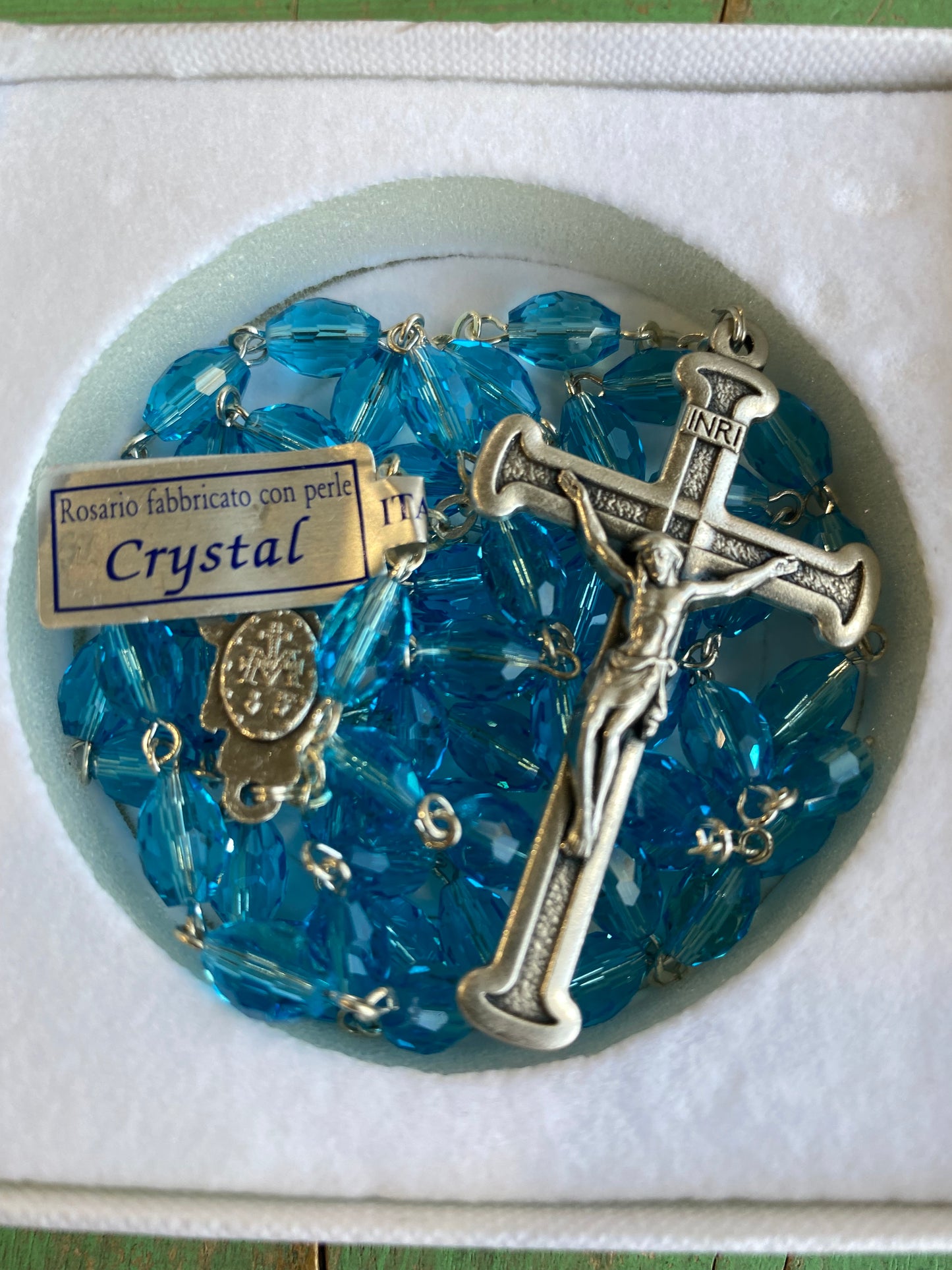 Boxed Crystal Rosaries