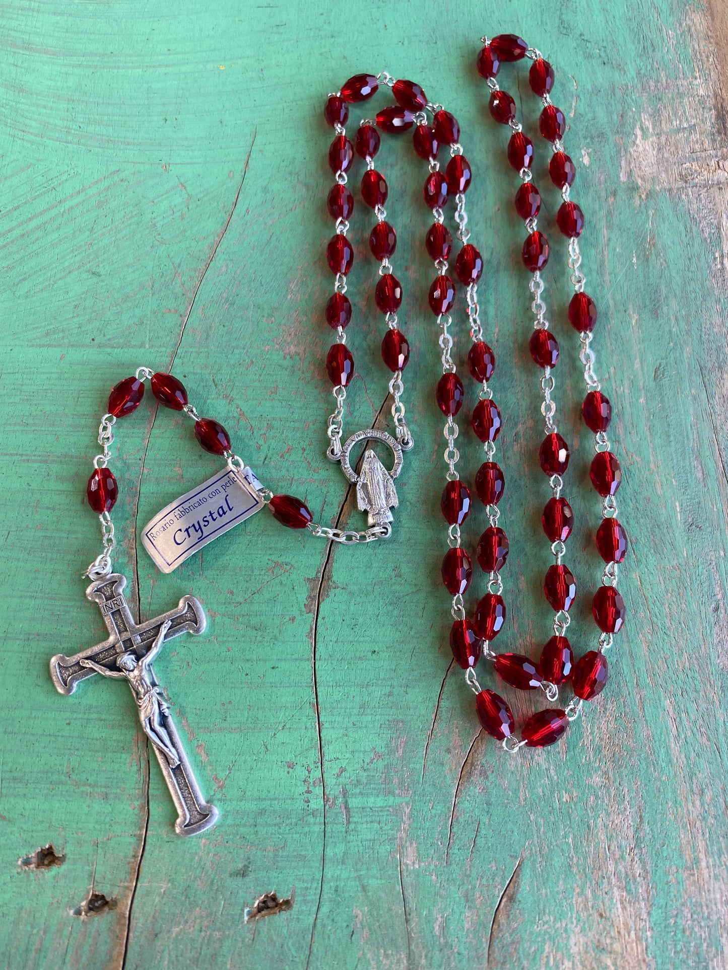 Boxed Crystal Rosaries