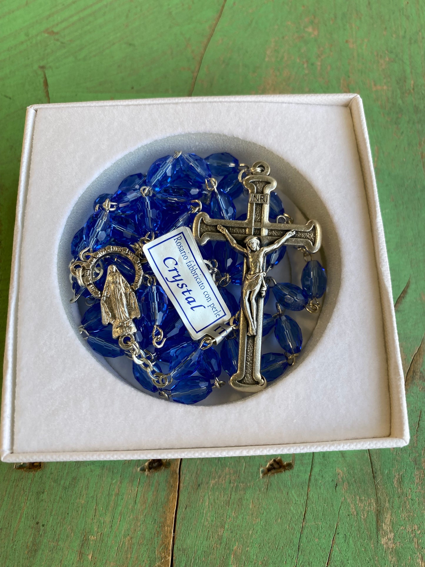 Boxed Crystal Rosaries