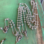Crystal Ball Bead Wedding Lasso