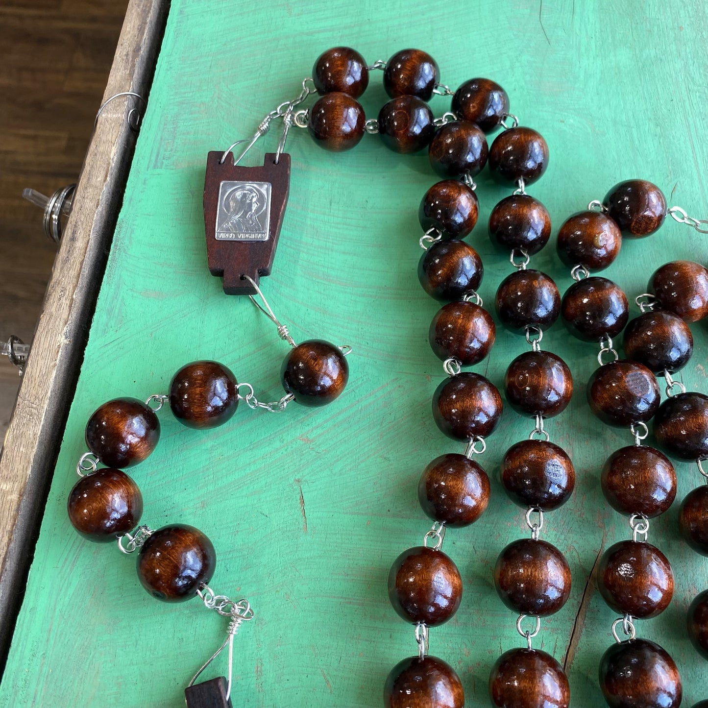 Wooden Family Rosary