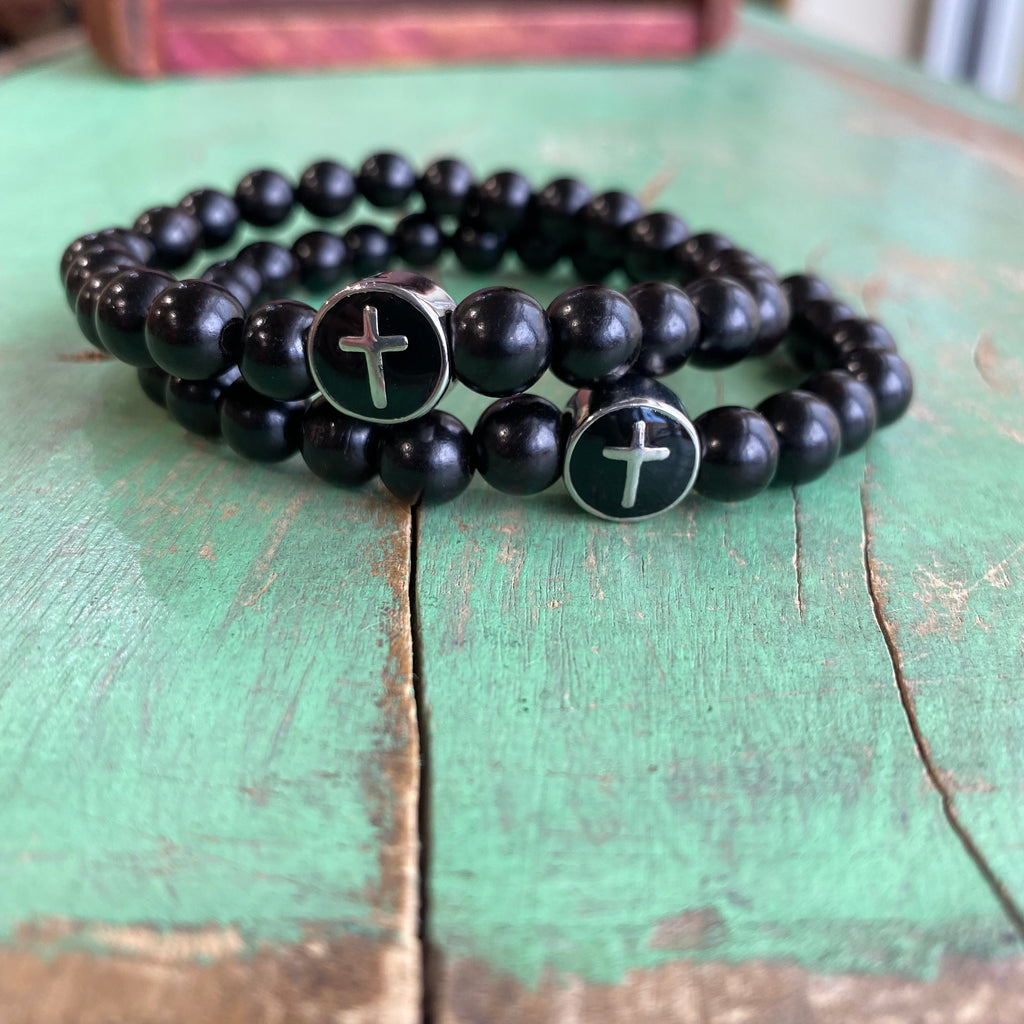Ebony Wood Protection Bracelet