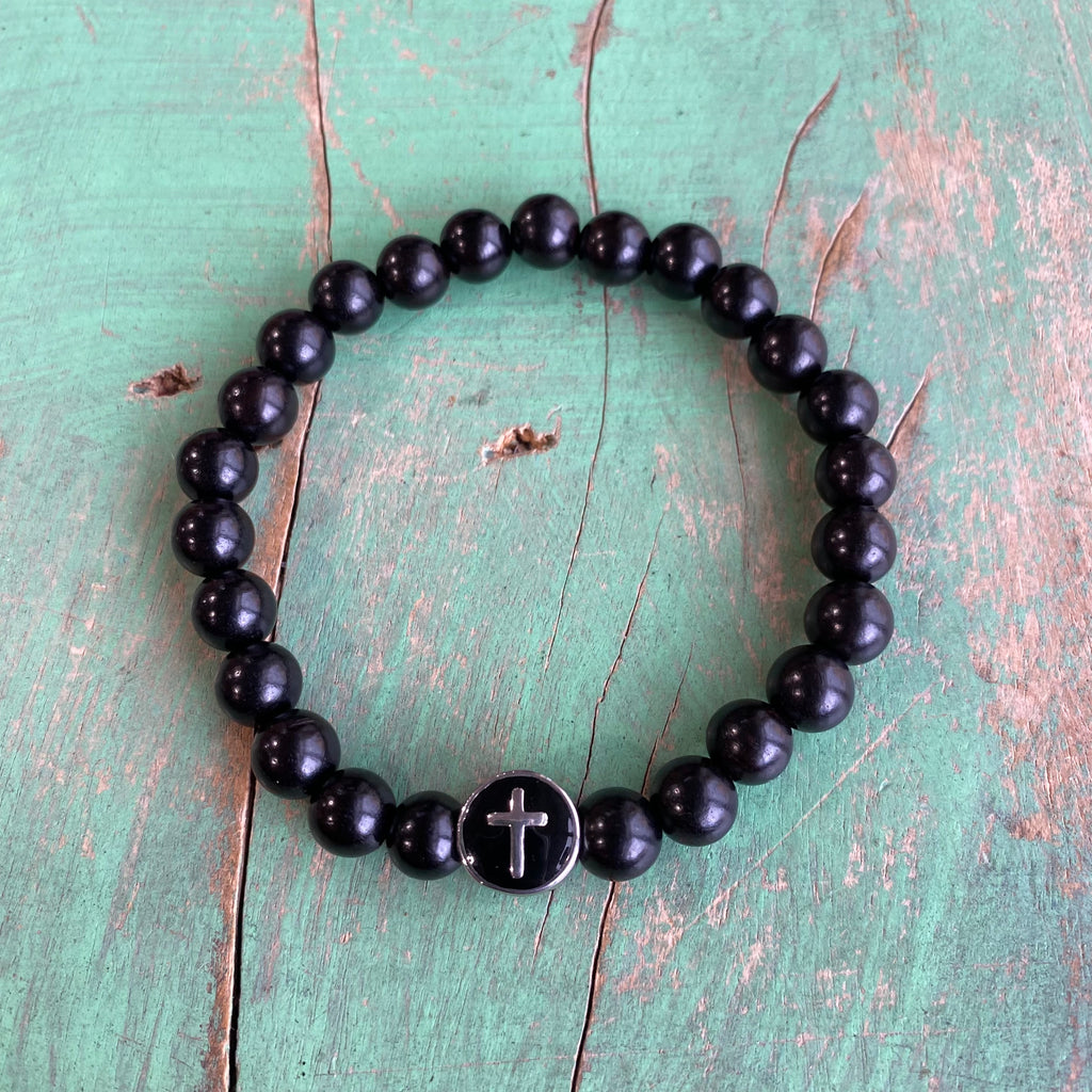 Ebony Wood Protection Bracelet