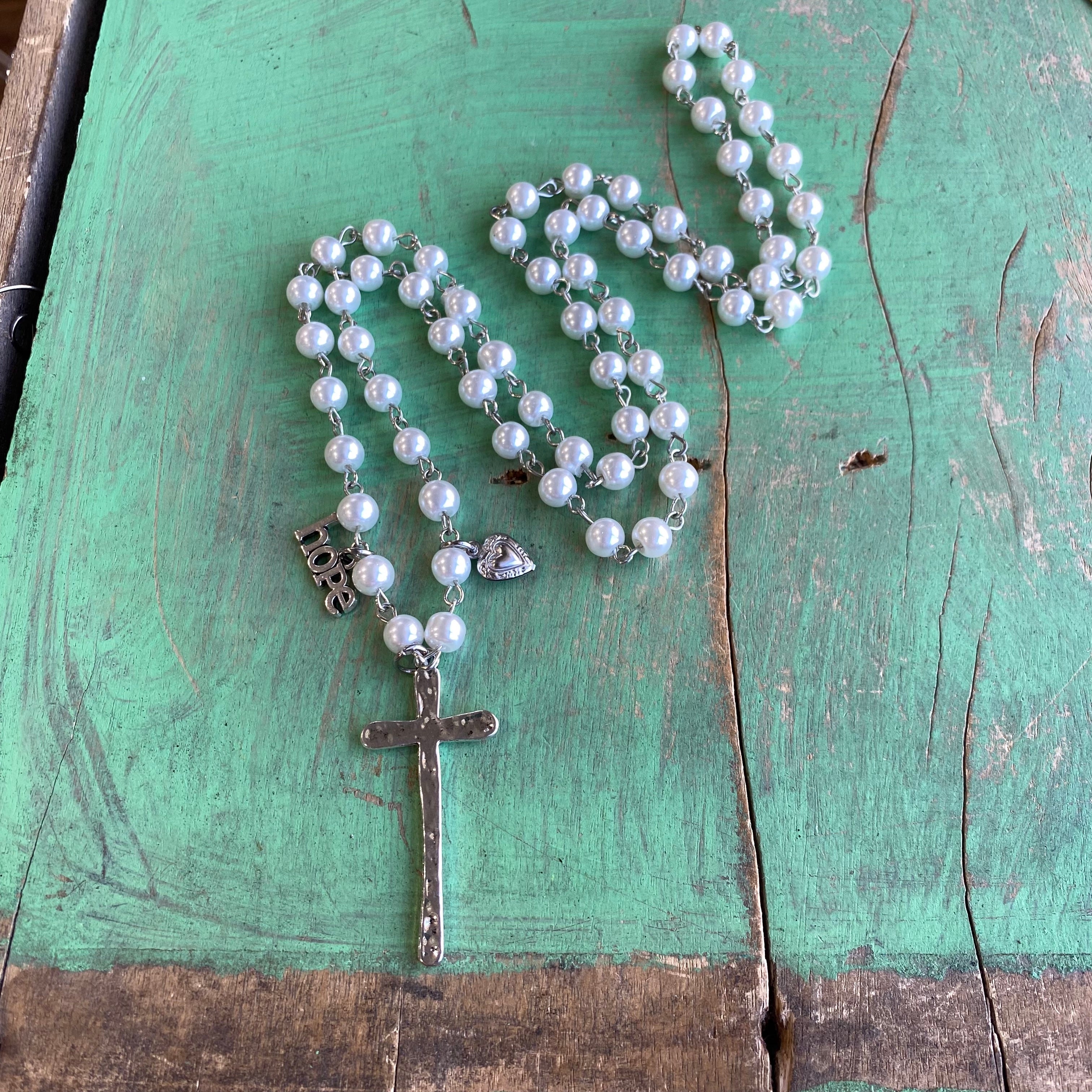 Hope, Faith, Love Pearl Set