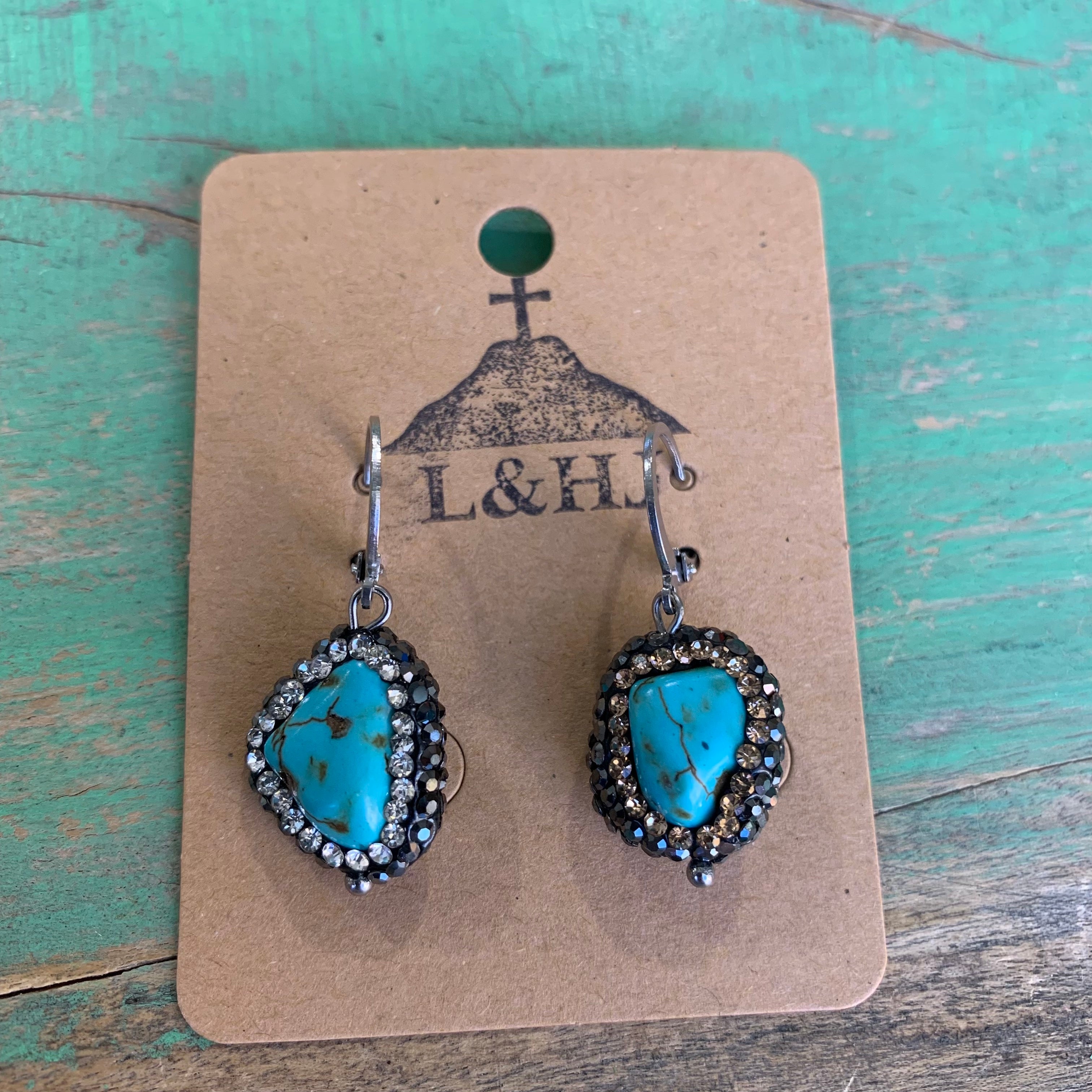 Celestial Blue Necklace and Earrings