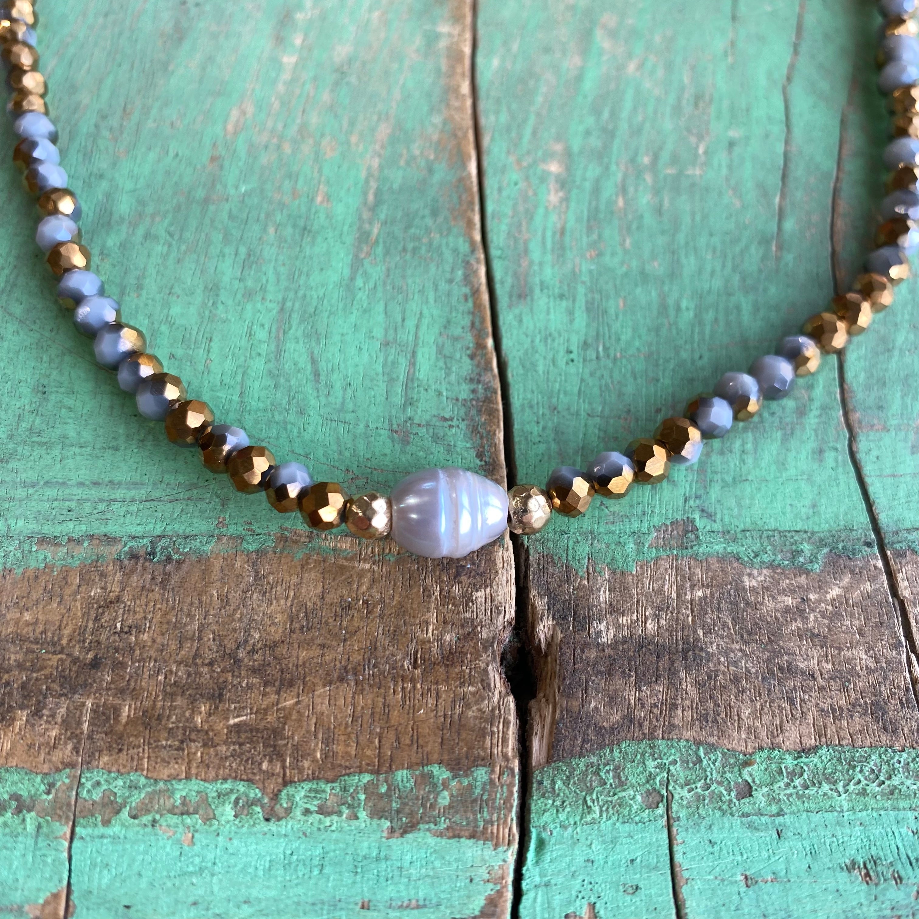 Autumn Pearl Necklace