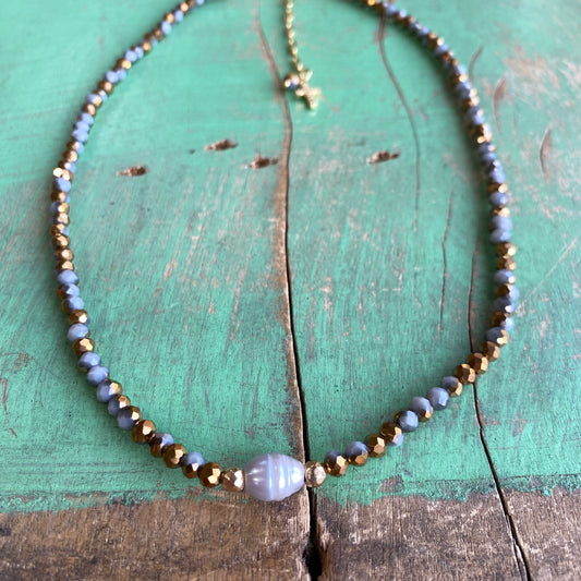 Autumn Pearl Necklace