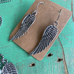 Angel Wing Necklace and Earrings