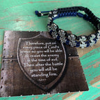 Silver Cross Protection Bracelet