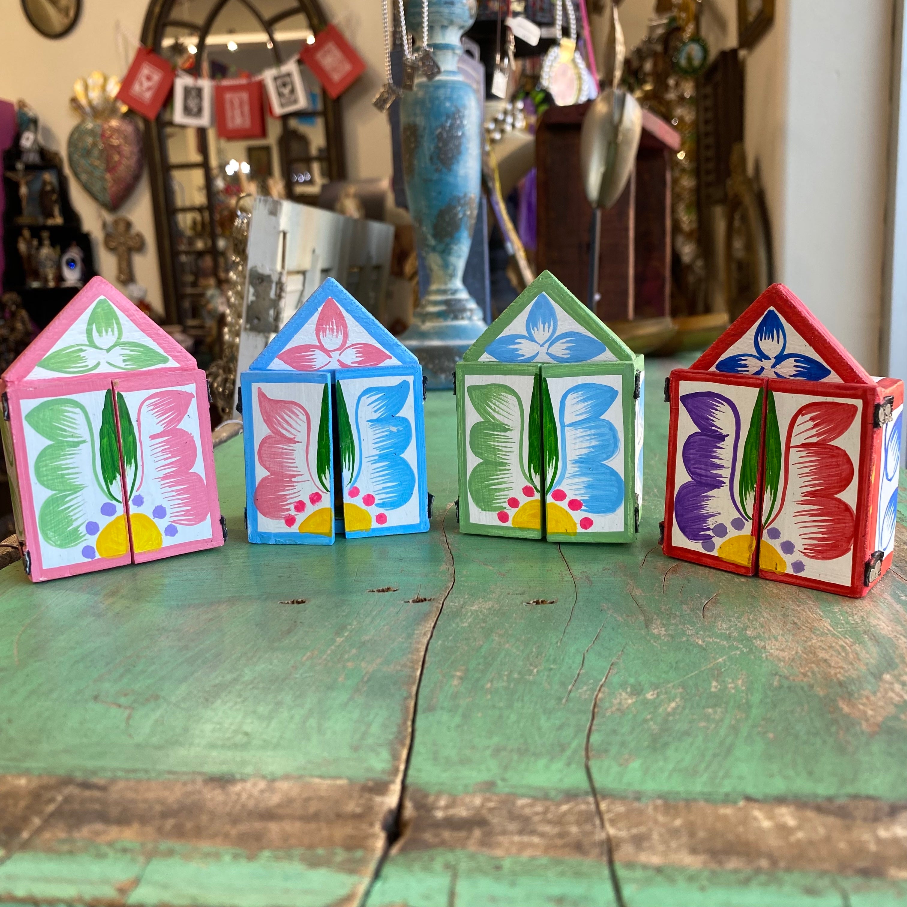 Small Nativity Retablo Box