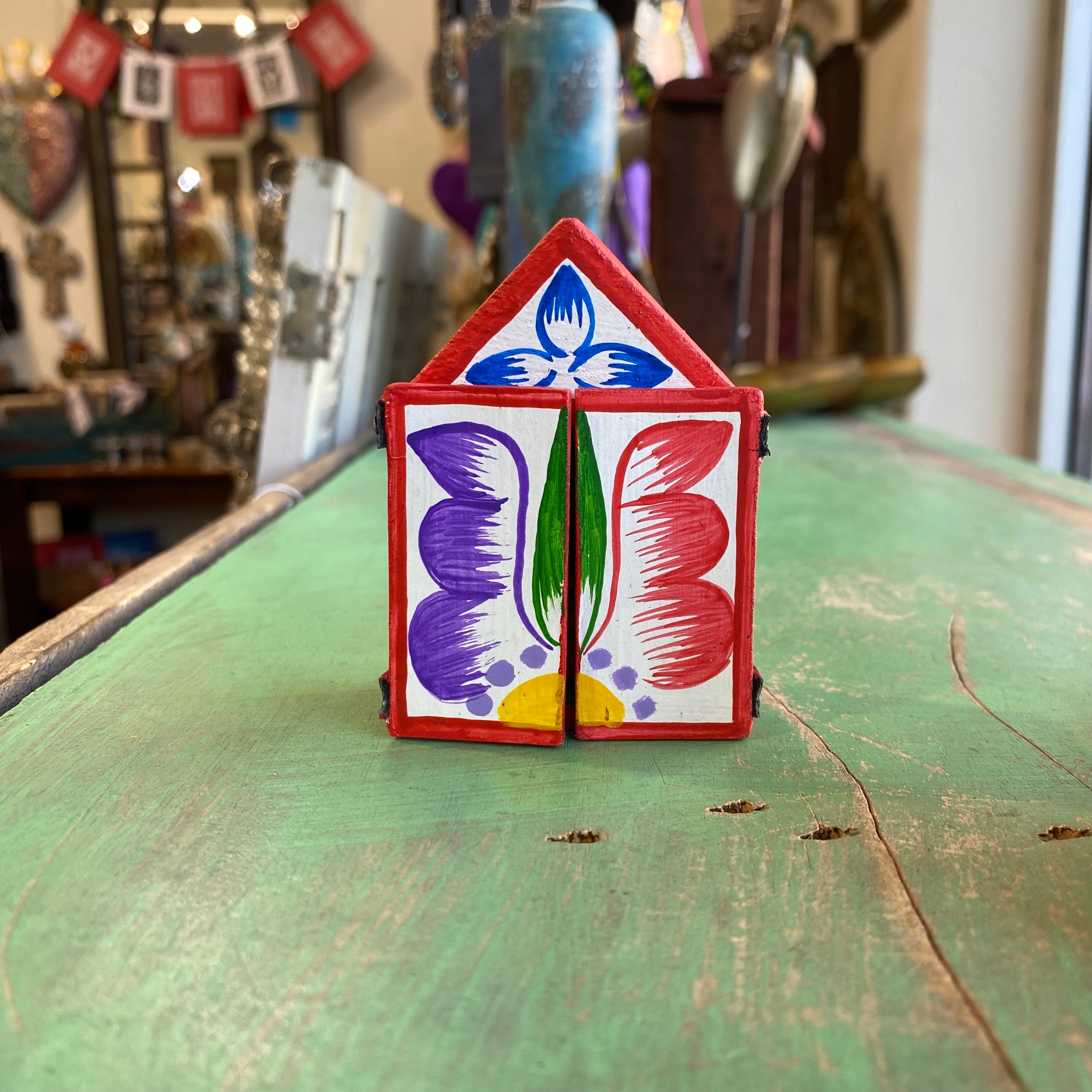 Small Nativity Retablo Box