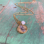 OLG Pearl Rose Necklace