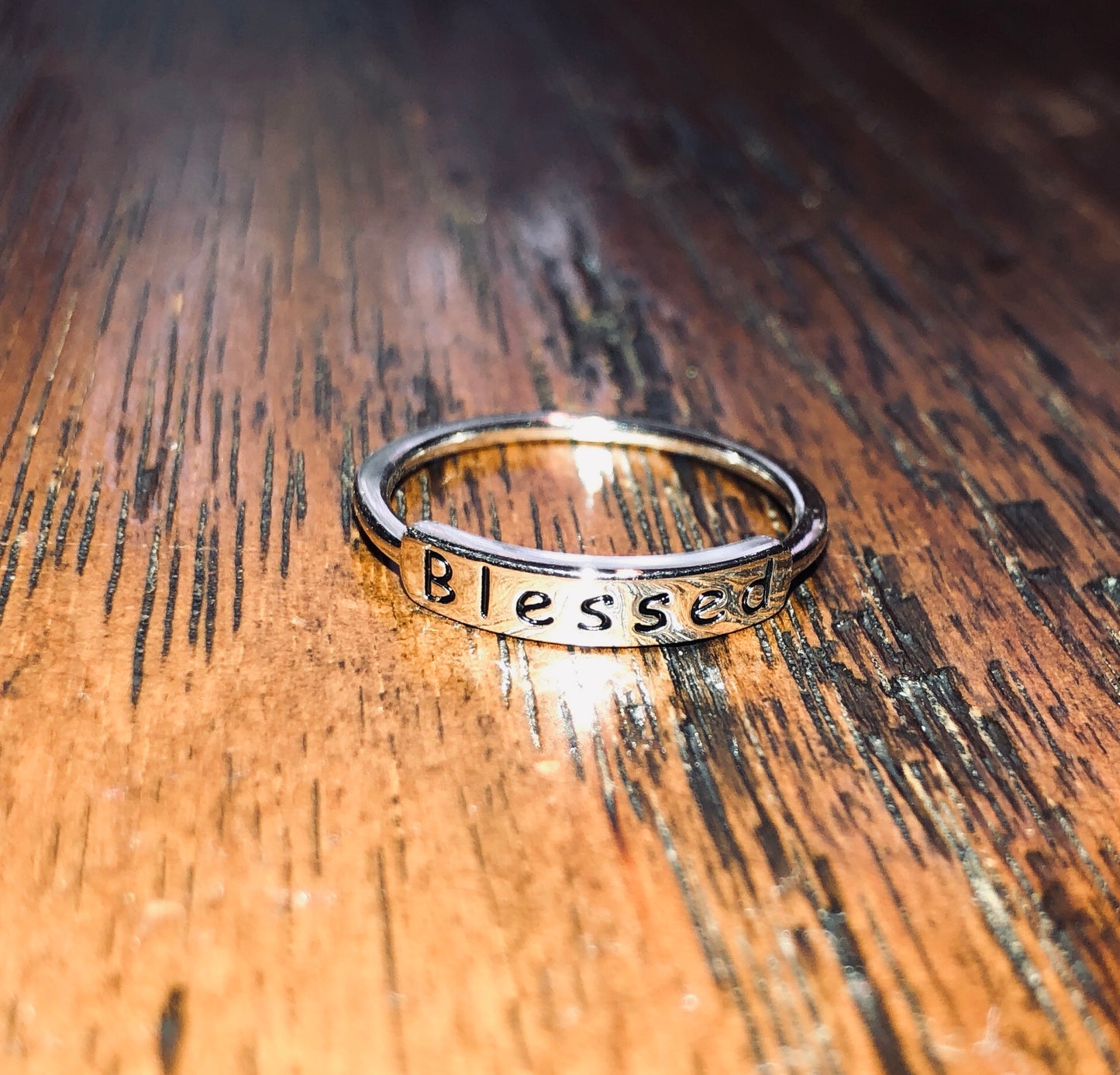 Blessed Sterling Silver Ring