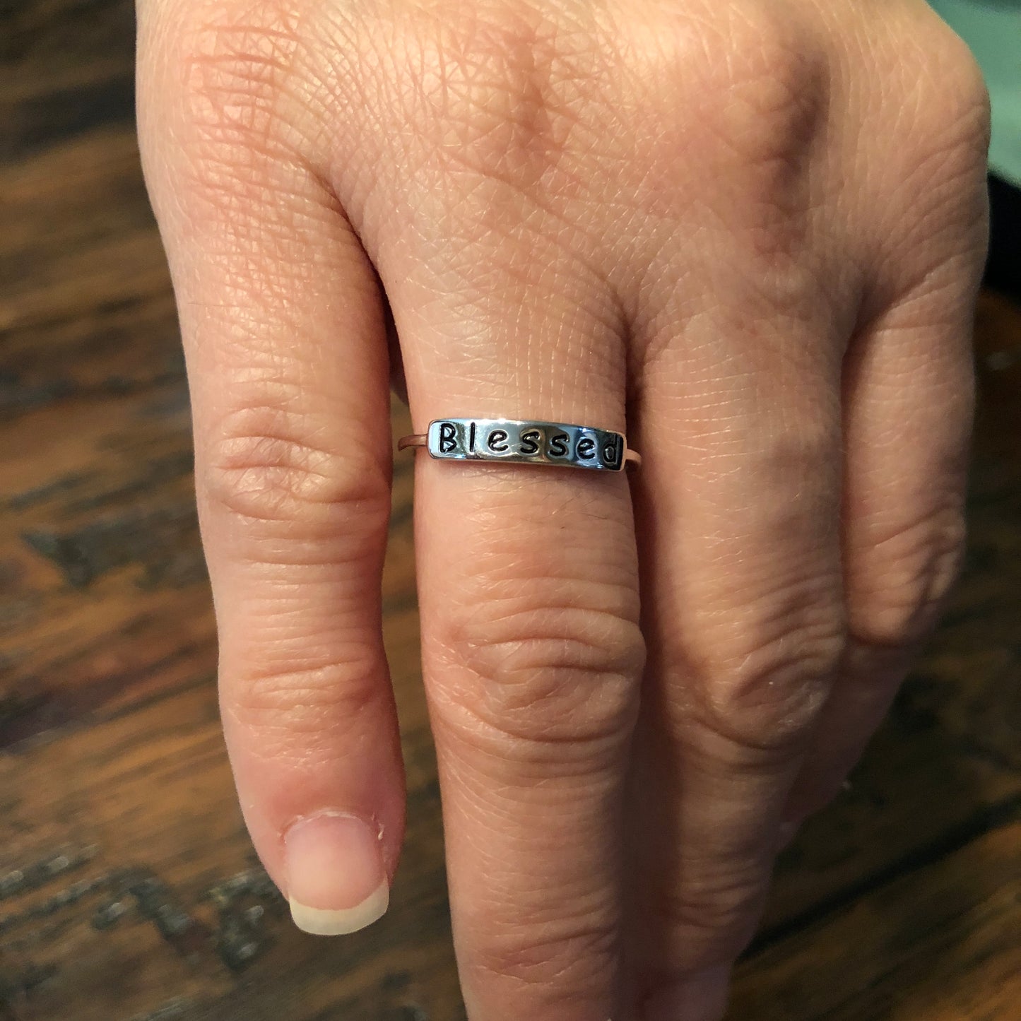 Blessed Sterling Silver Ring