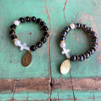 Mother of Pearl Rosary Bracelet