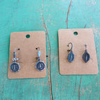 Vintage inspired Miraculous Medal Earrings