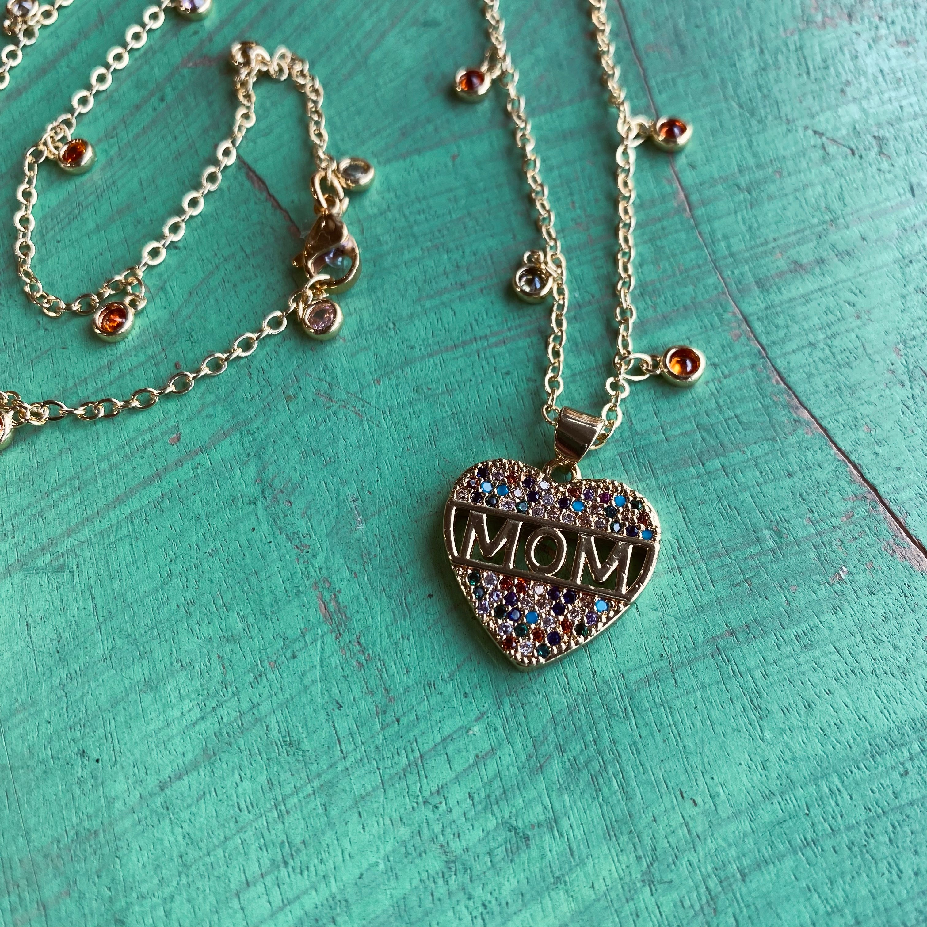 I Heart Mom Necklace