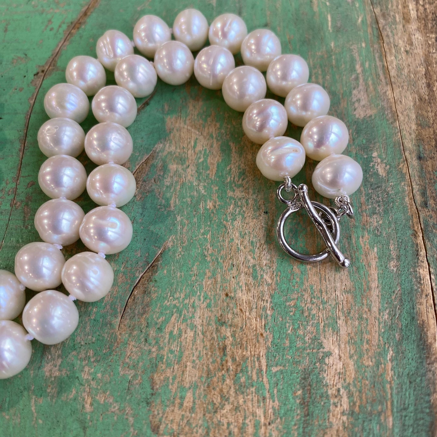 Freshwater Pearl Toggle Necklace