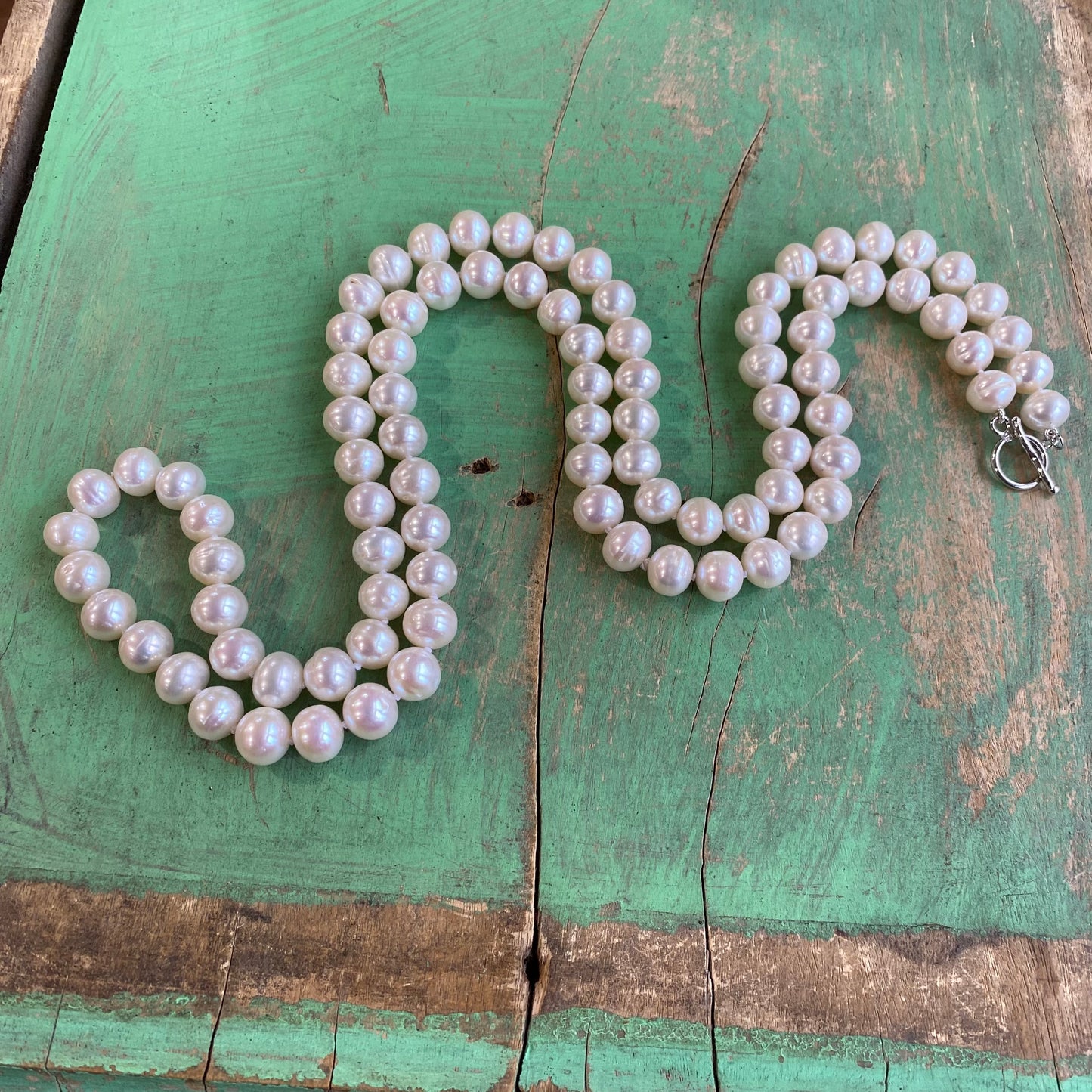 Freshwater Pearl Toggle Necklace