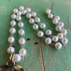 Pearls and Flowers Necklace