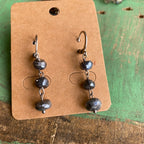 Labradorite Sacred Heart Necklace, Earrings and Rings