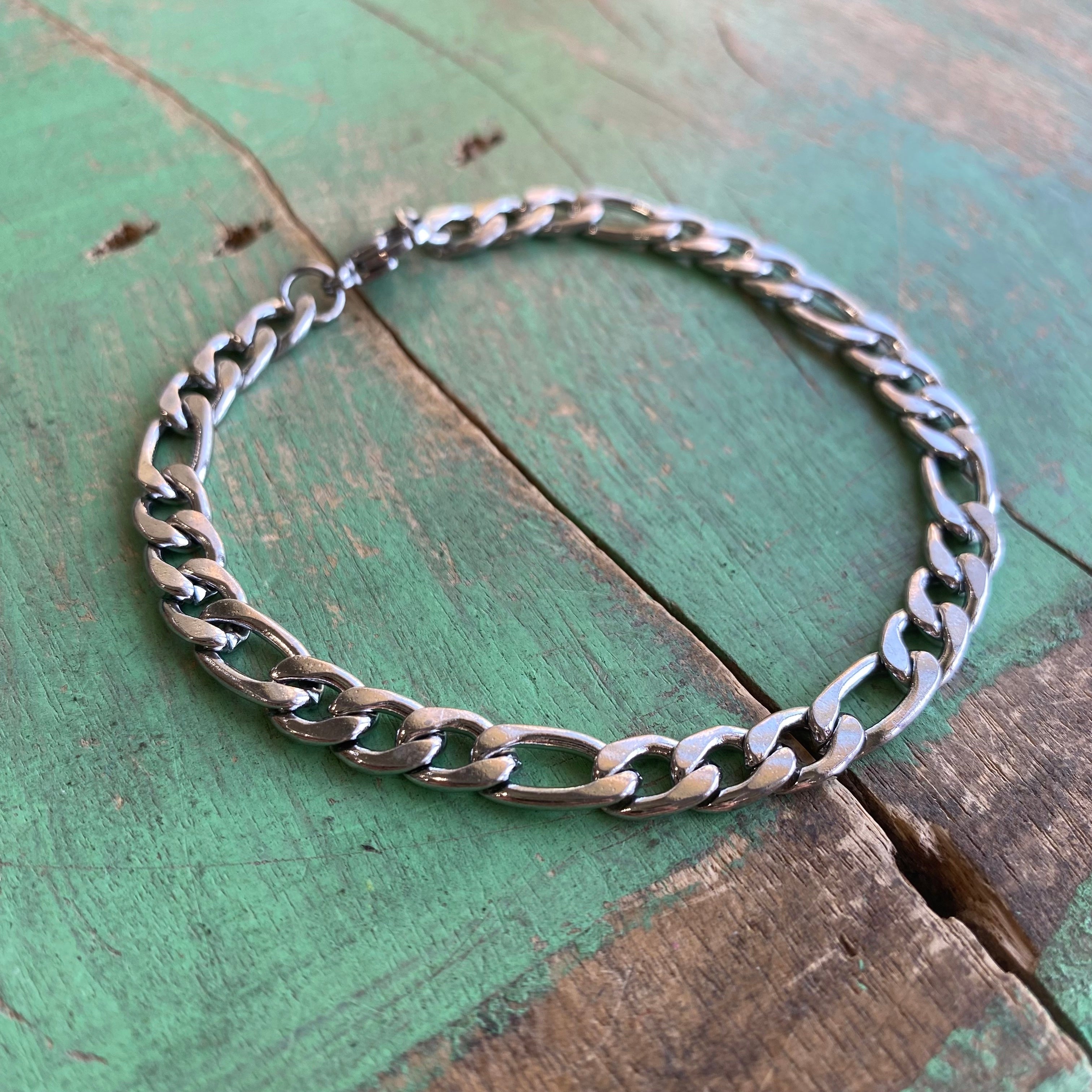 Stainless Steel Cuban Link Necklace or Bracelet