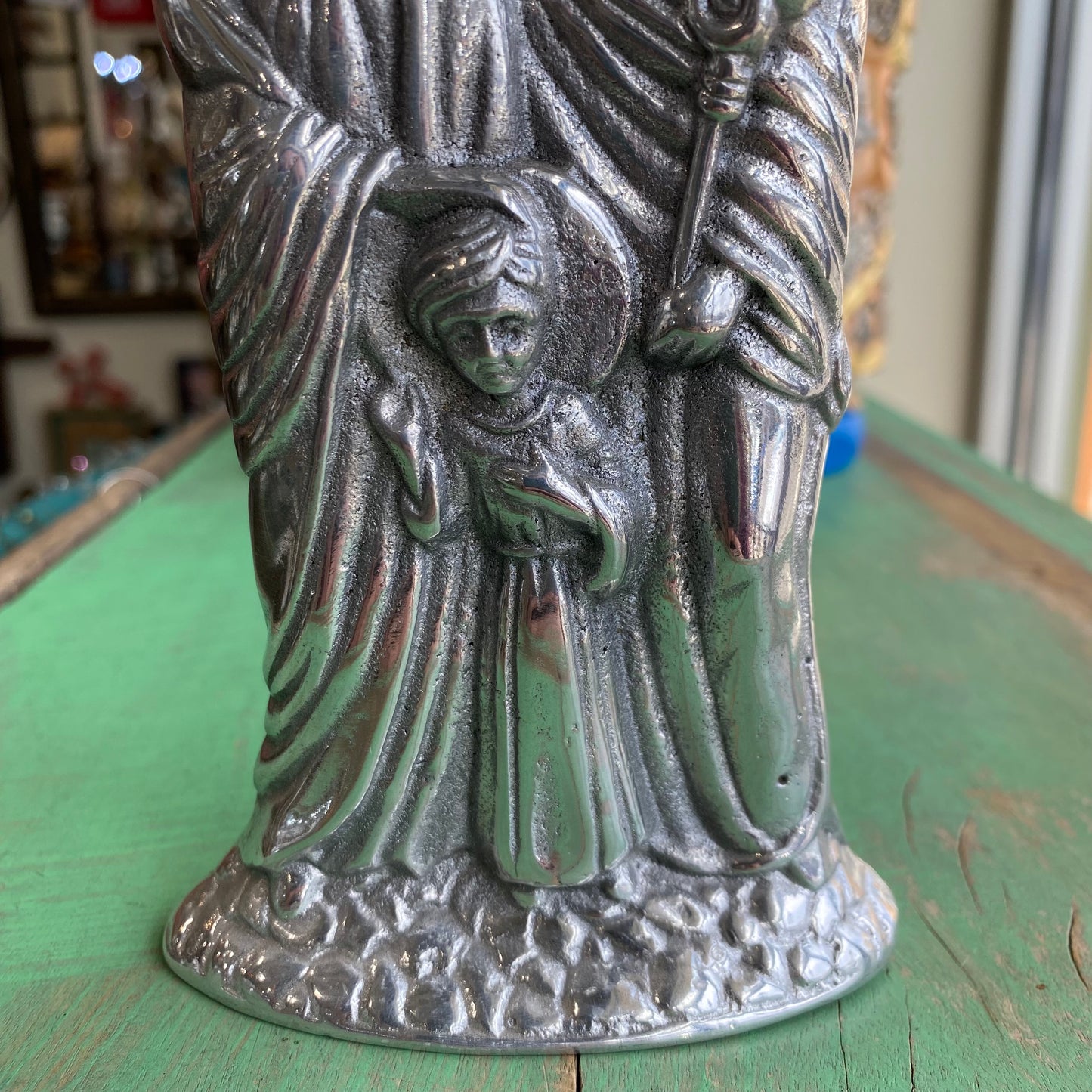 Standing Pewter Holy Family