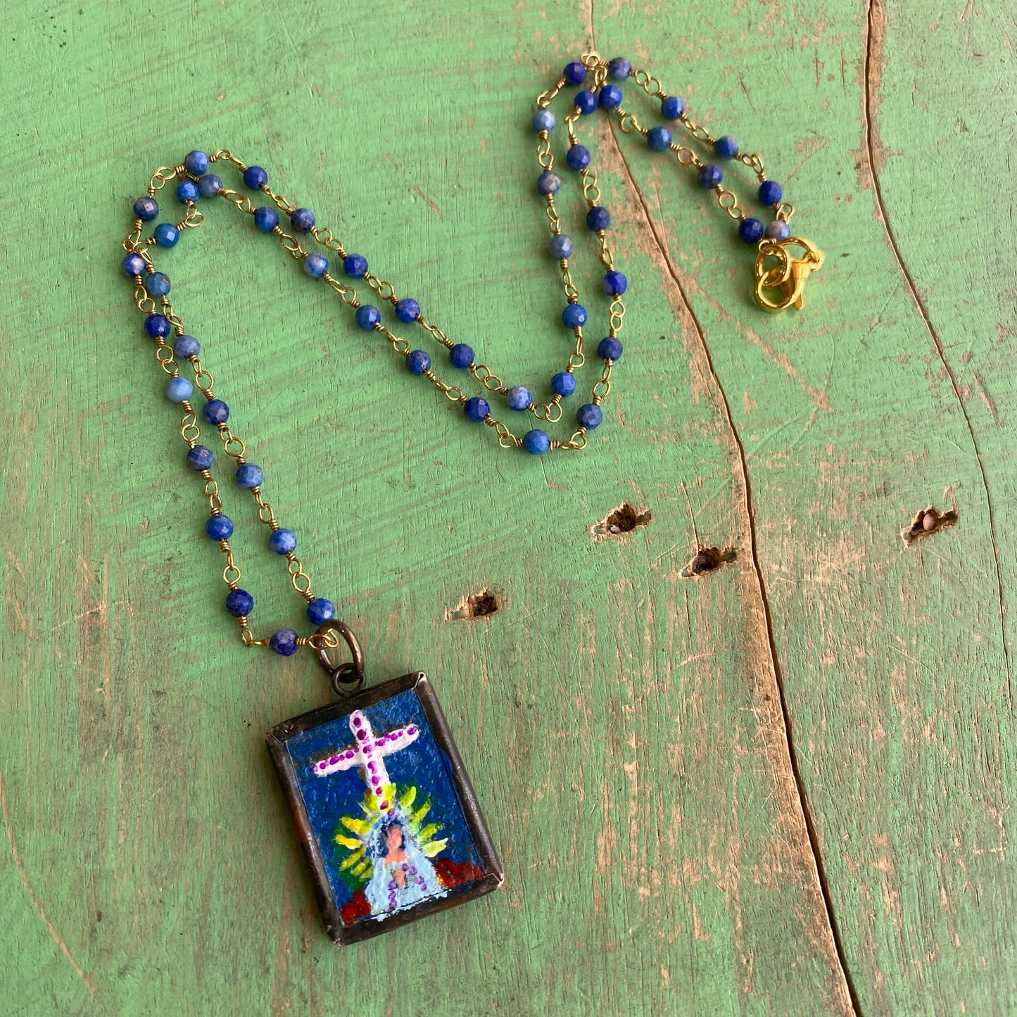 Lydia's Art St Michael Necklace