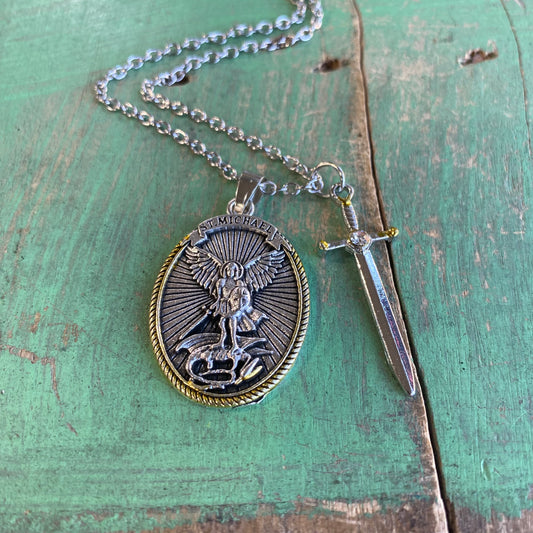 Sword of St Michael Necklace