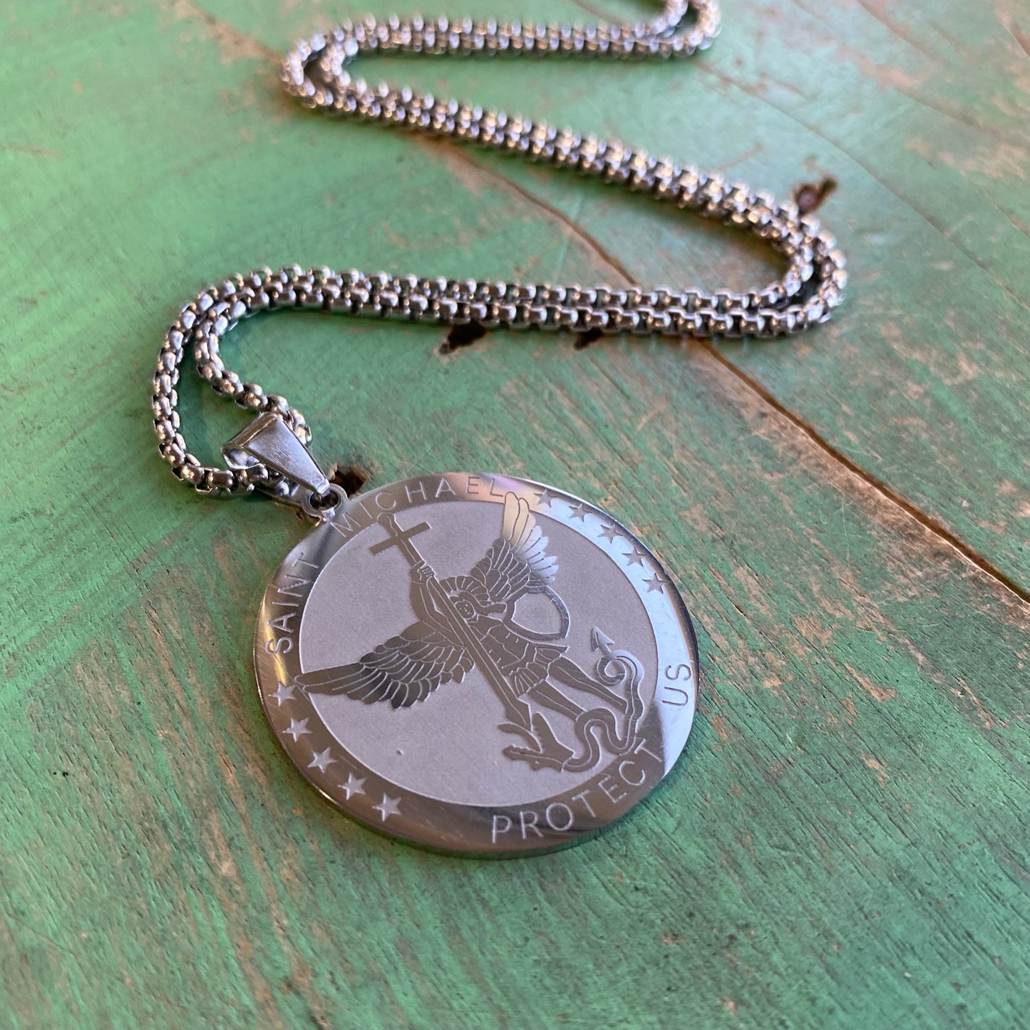 Stainless Steel St Michael Chain