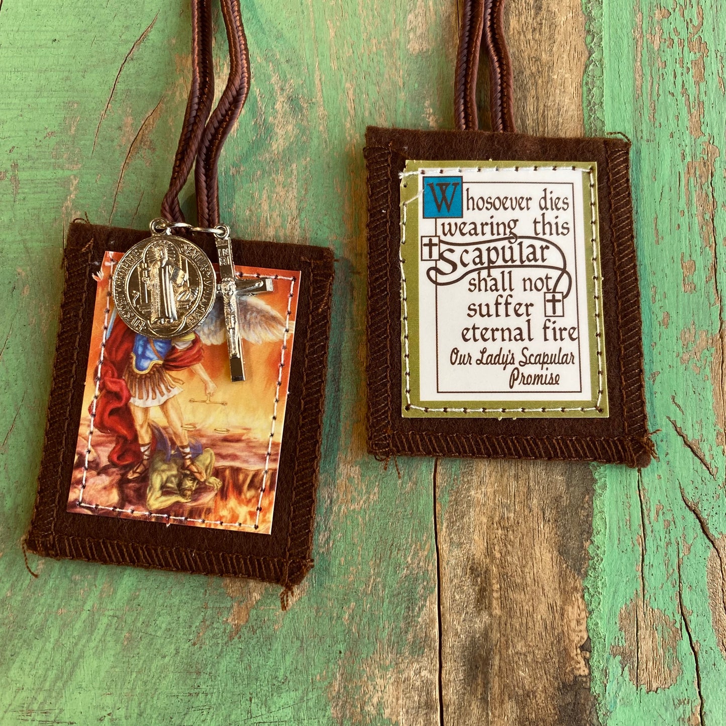 St Michael Scapular