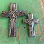Holy Spirit Pewter Cross